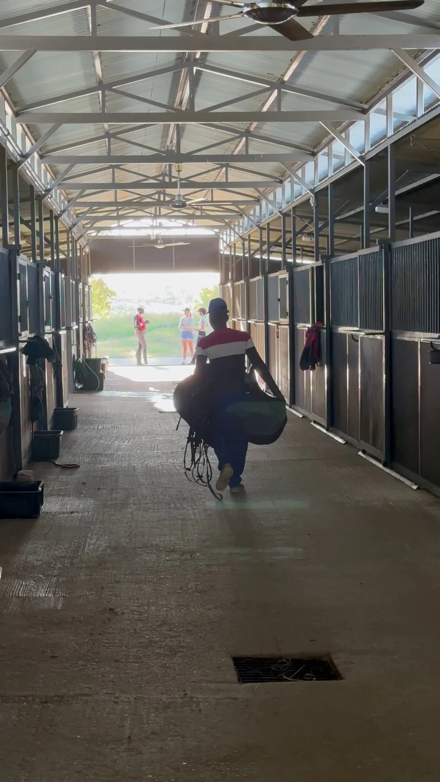 Inside the Bilavadu stable block
